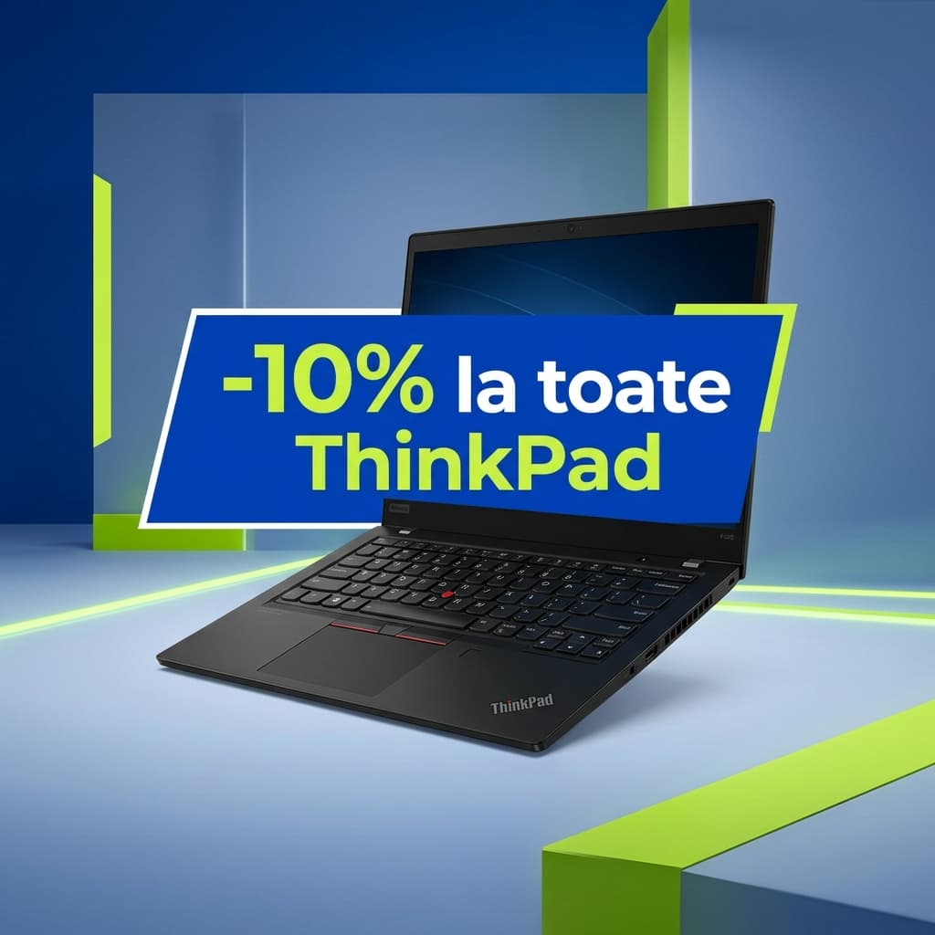 -10% la toate ThinkPad